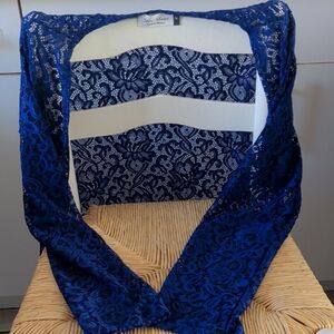 Star Vixen Royal Blue Lace Bolero 2xl